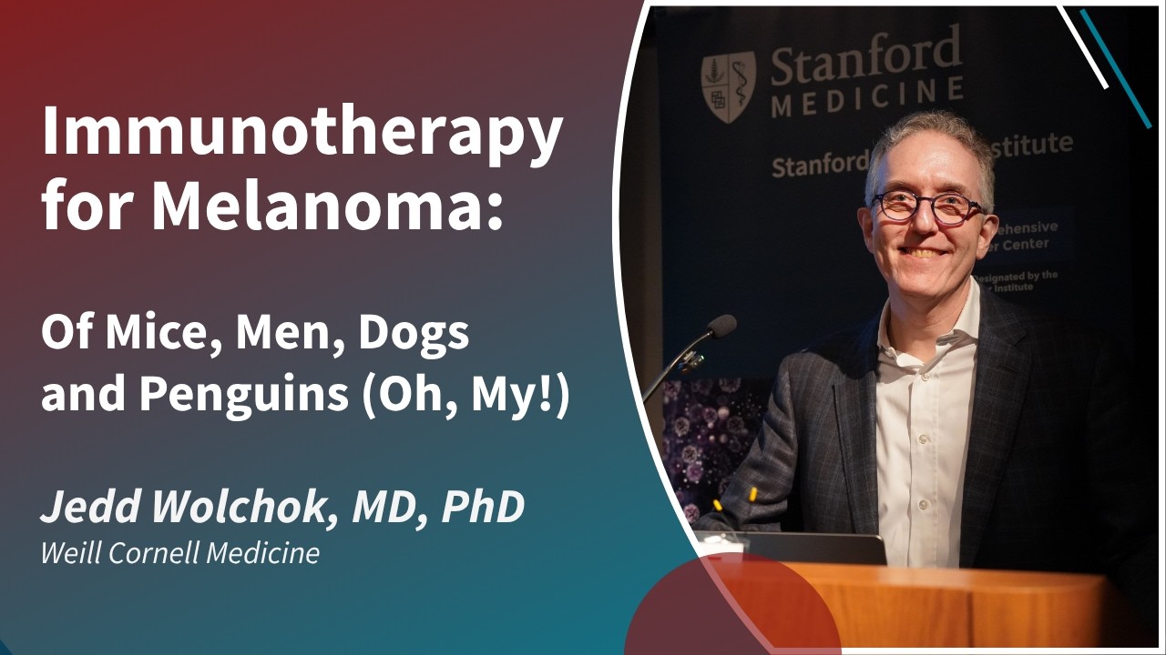 Immunotherapy for Melanoma: Jedd Wolchok, MD, PhD, Stanford Cancer Institute Breakthroughs in Cancer