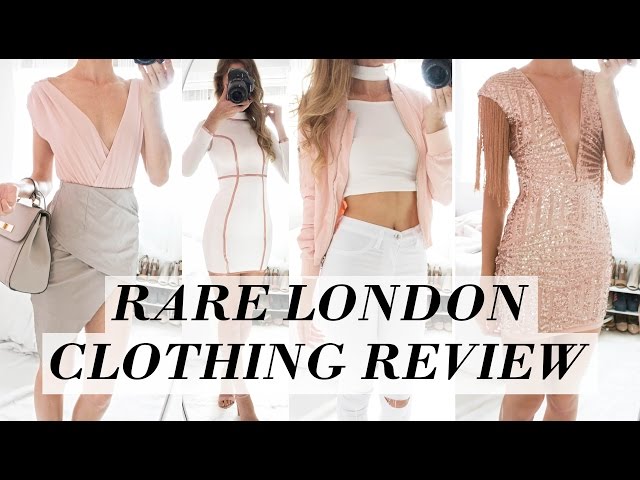 BEST UNKNOWN CLOTHING STORE // Try-on // RARE LONDON REVIEW & HAUL