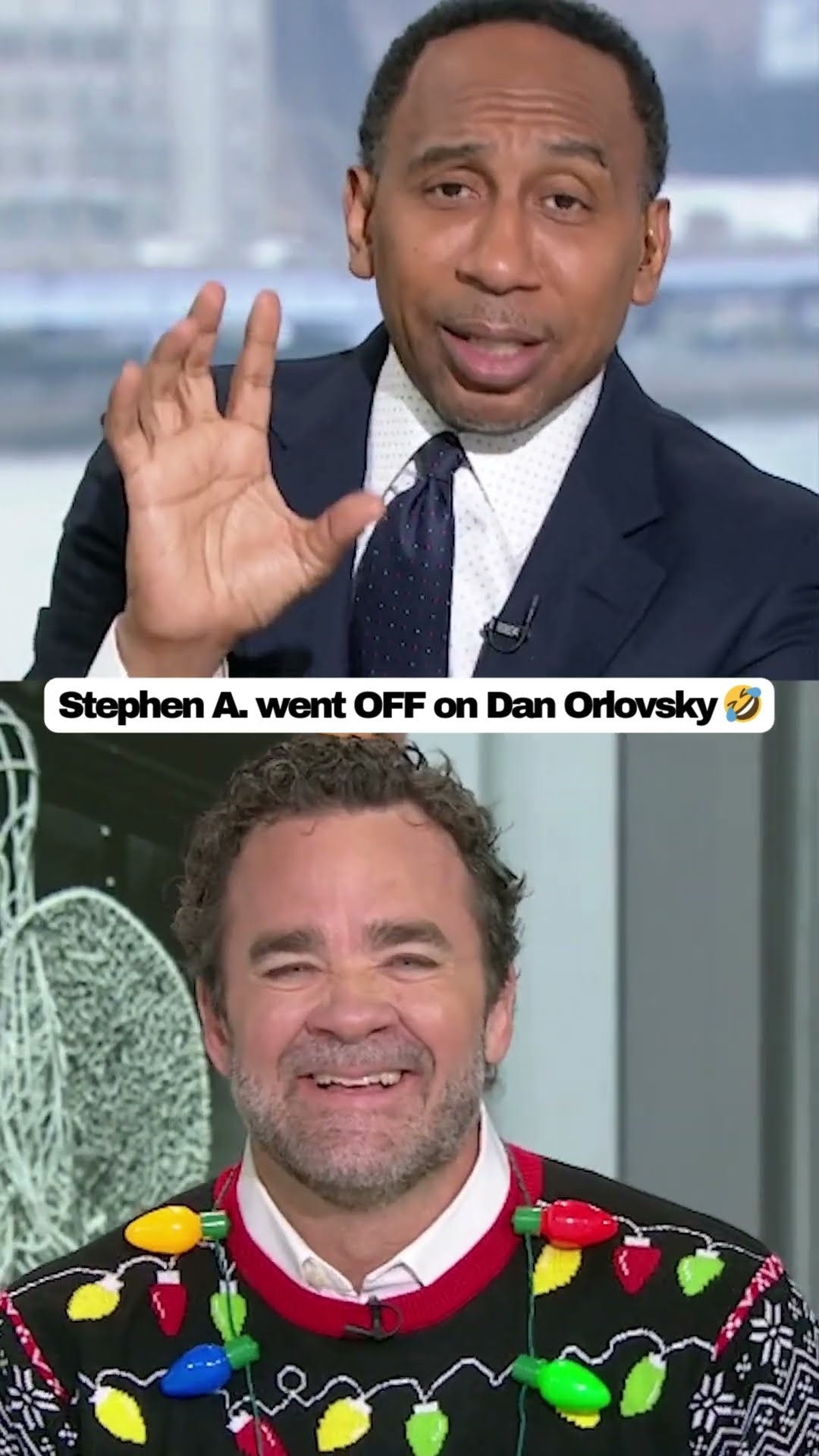 Dan Orlovsky was catching strays from Stephen A. ?
