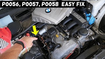 BMW CODE P0056, P0057, P0058 HO2S Heating Control Circuit Bank 2 Sensor 2 ENGINE LIGHT ON