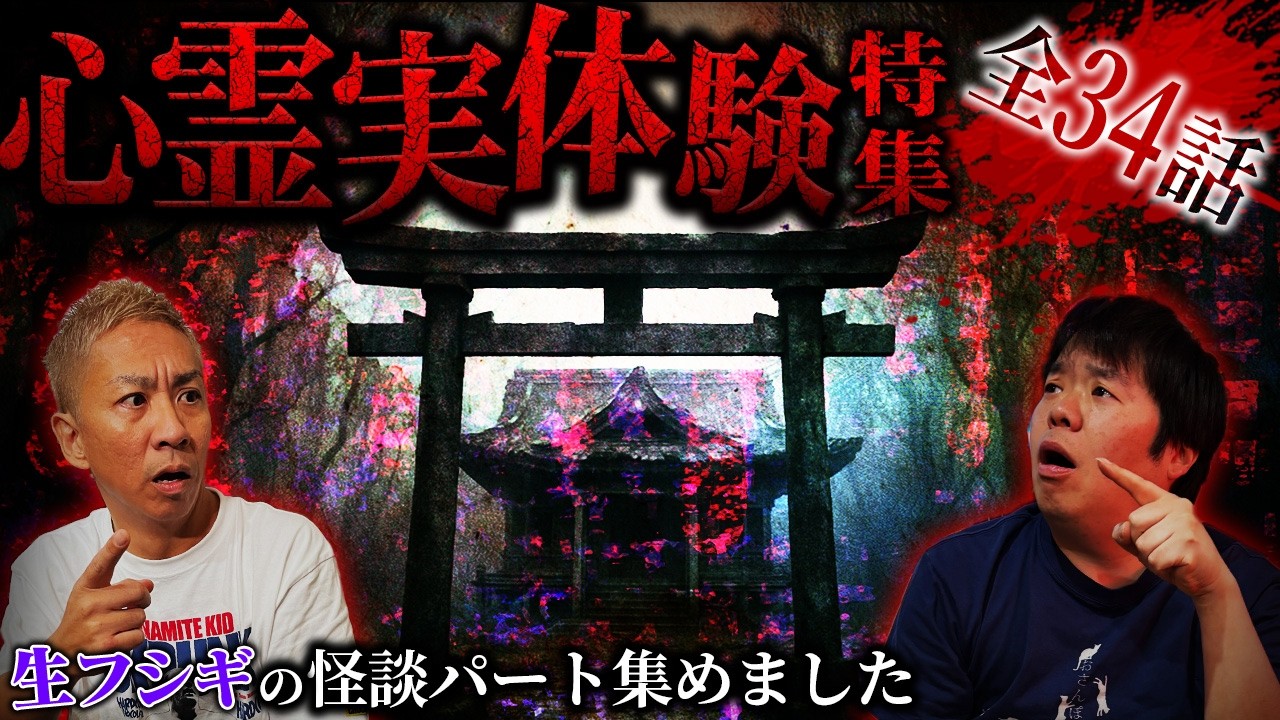 【全34話】恐怖の121分…視聴者から届いたリアル怖すぎる実体験怪談特集SP【ナナフシギ】【怖い話】