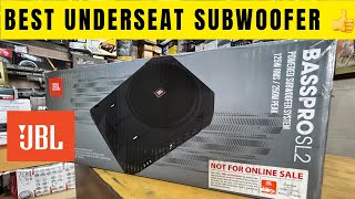 With Live Demo Maruti DZIRE [ JBL BASS PRO SL2 ] Underseat Subwoofer #viral