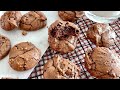 Chewy and Soft Brownie Cookies