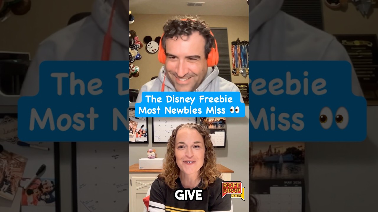 FREE at Disney?! #disneypodcast #ropedropradio #disney #disneyparks