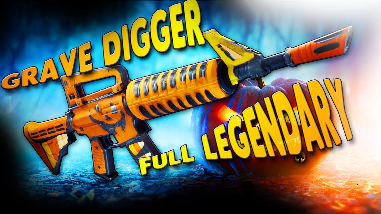 Fortnite Full Legendary Perks Grave Digger Youtube - fortnite full legendary perks grave digger