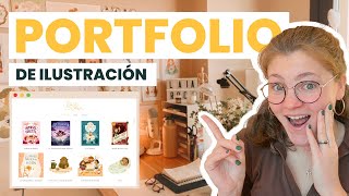 Cómo hacer tu PRIMER PORTFOLIO de ILUSTRACIÓN  consigue trabajo SIN EXPERIENCIA ✷ Laia Roca Art