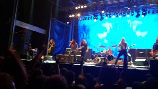 Hammerfall - Hearts on fire ft. Jeff Scott Soto Kavarna Rock 2015
