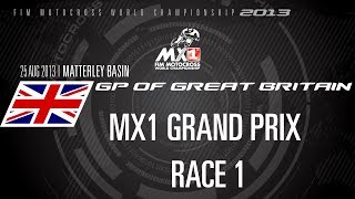 2013 MXGP of Great Britain FULL MX1 (MXGP) RACE 1 - Motocross