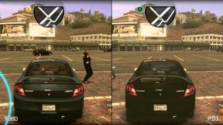 Driver: San Francisco 360 vs PS3 Comparison HD