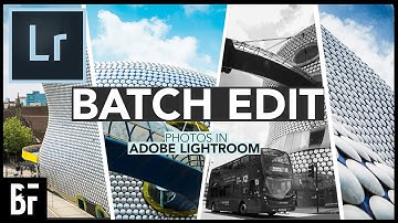 Batch Edit Photos in Lightroom