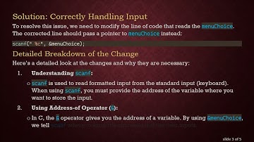 Fixing Segmentation Faults in C: Understanding User Input Mistakes