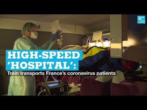 High-speed ‘hospital’: Train transports France’s coronavirus patients High-speed ‘hospital’: Train transports France’s coronavirus patients