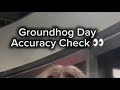 Did the groundhog have an accurate prediction?