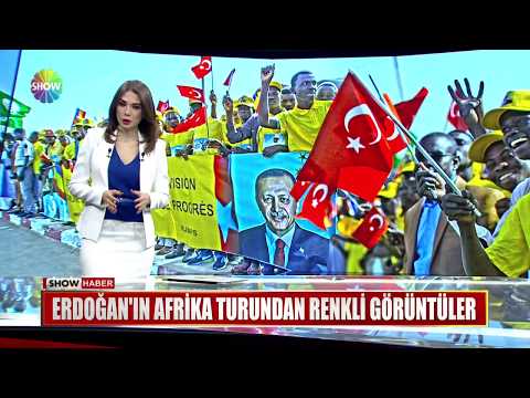 Erdoğan'ın Afrika Turundan Renkli Görüntüler