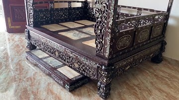 Giường Long Sàn Còn Gọi Là Giường Công Chúa. Lh 0914.812.888