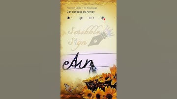 Aiman Name Writing (Special Requested VIDEO) #namewriting  #cursivewriting #shorts #calligraphy