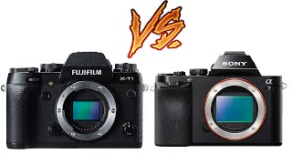 Différence entre Fuji X-T1 et Sony A7