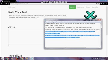 Kohi Click Test Hack %100 İse Yarıyor..!!!