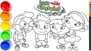 How to draw Little Einsteins - June, Leo, Annie | Little Einsteins