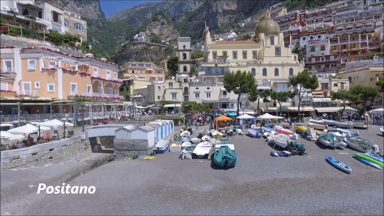 Positano 2017. Air footage with Dji Phantom 4