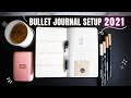 2021 Bullet Journal Set Up