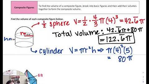 7 4 Volume of Spheres and Composite Figures