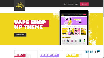 Vapester Creative Vape Shop WooCommerce Theme