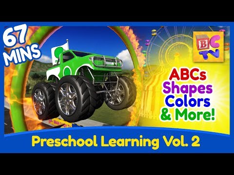 Preschool Learning Compilation | Vol 2 | Shapes, Colors Math and More!