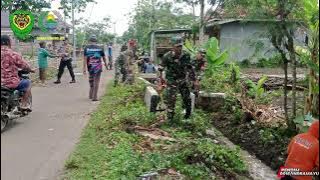KARYA BAKTI ANGGOTA KORAMIL 1603/LOHBENER PEMBERSIHAN SELOKAN