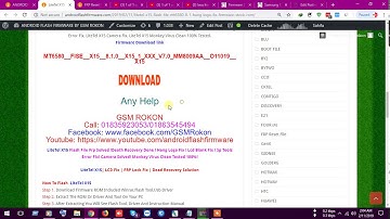 LiteTel X15 Flash File MT6580 8.1 Hang Logo Fix Firmware Stock Rom