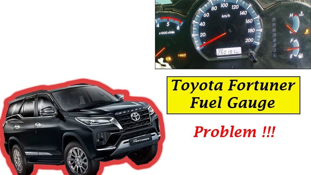 Toyota Fortuner Odometer Fuel Gauge Problem !!! TechShow automobile