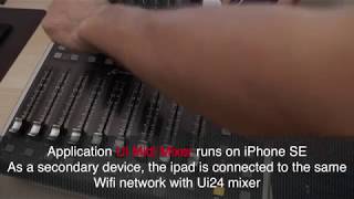 Ui Soundcraft MIDI mixer application ver. 1.4 (with X-touch compact, iPhone SE and iPad) screenshot 5