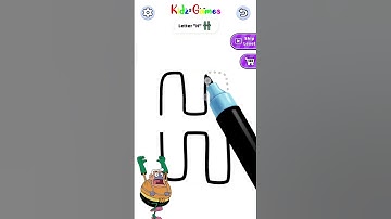 How to Write Letters H With Mermaid Man || Coloring Lore #shorts #alphabet #fyp #fypシ