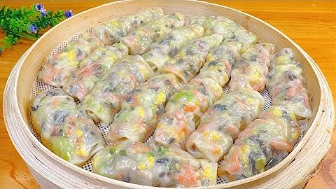 冬天多吃这蔬菜卷，3块钱做一锅，无水无油超低脂，多吃也不会胖【丽丽厨房】蔬菜卷料理，蔬菜卷食谱 Healthy  vegetable Wrap Recipes | Easy No Cook Meals - 天天要闻
