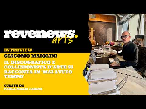Video Il tempo della musica e quello dellarte: Giacomo Maiolini si racconta nel suo primo libro
