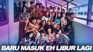 Vlog HARI PERTAMA MASUK SEKOLAH SETELAH LIBURAN SETAHUN BREE!!