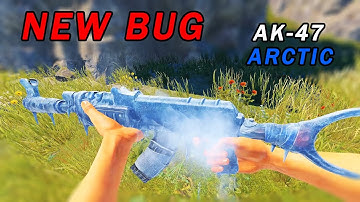 RUST NEW BUG AK-47 ARCTIC