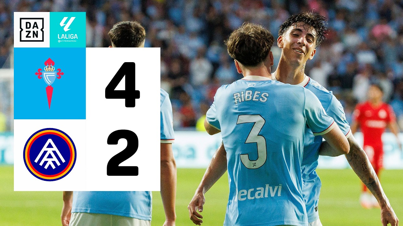 Resumen: Celta Fortuna vs FC Andorra (4-2) | Resumen | Highlights LALIGA HYPERMOTION