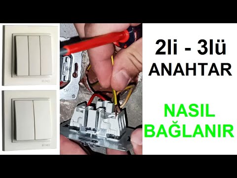 Video: Üç yollu bir ışık anahtarını nasıl bağlarsınız?