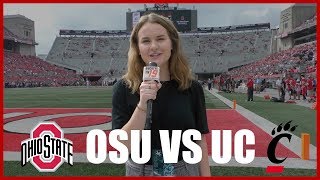 Olivia Rust - OSU vs UC 2019 | Buckeye TV (Channel 19)