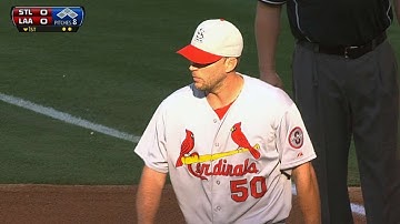 STL@LAA: Wainwright hurls eight dominant frames