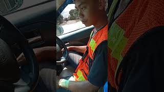 Tes praktek kandidat  Driver LV PT.CRM