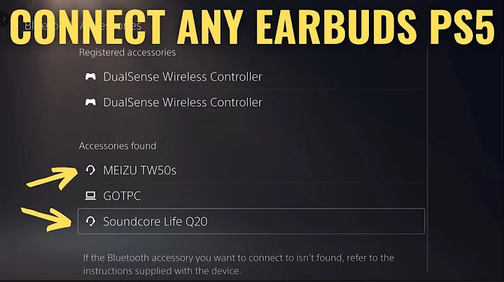 How to Connect ANY Bluetooth Headphones or Earbuds (Headset) To PS5 Without Adapter
