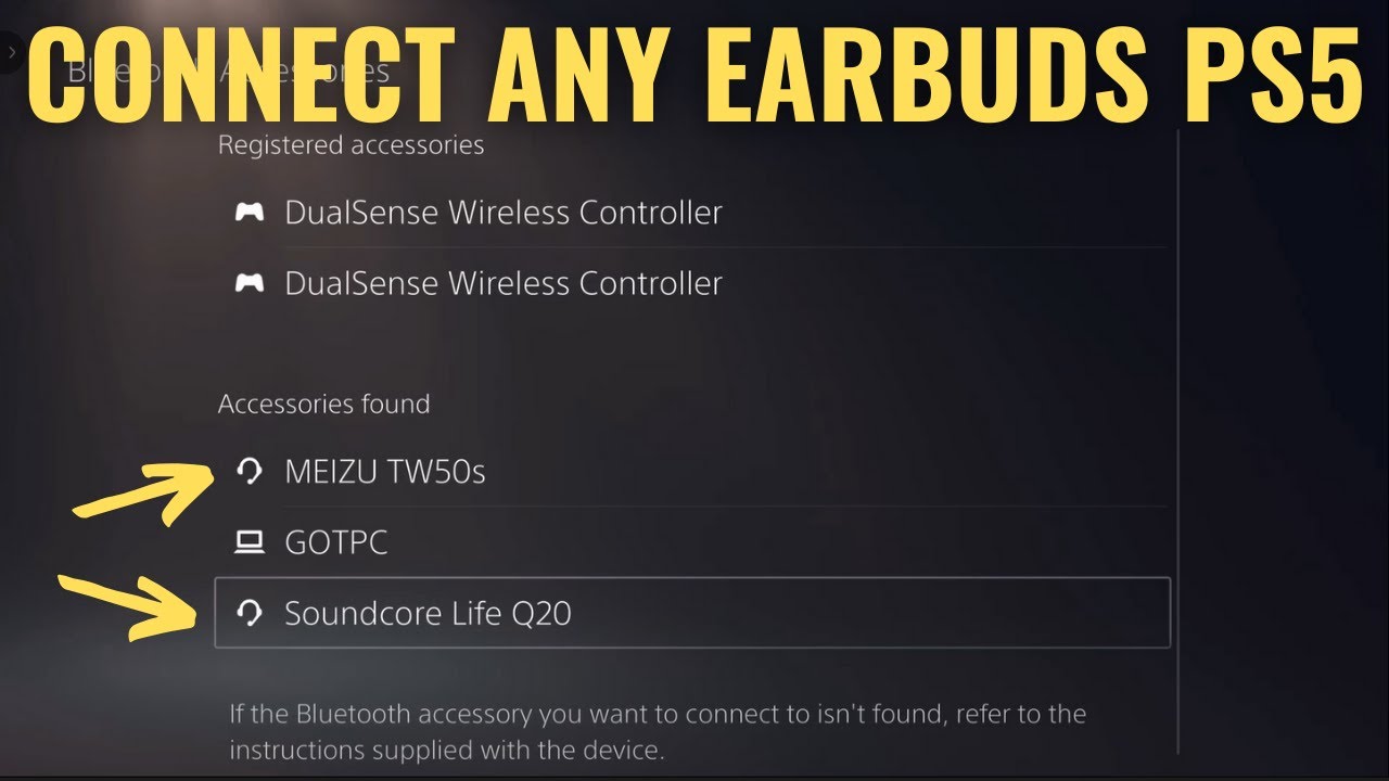 How to Connect ANY Bluetooth Headphones or Earbuds (Headset) To PS5 Without  Adapter 