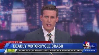 Fatal Logan Canyon motorcycle crash