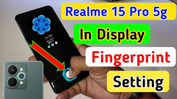 Realme 15 pro 5g in display fingerprint setting/Realme 15 pro 5g fingerprint screen lock/fingerprint