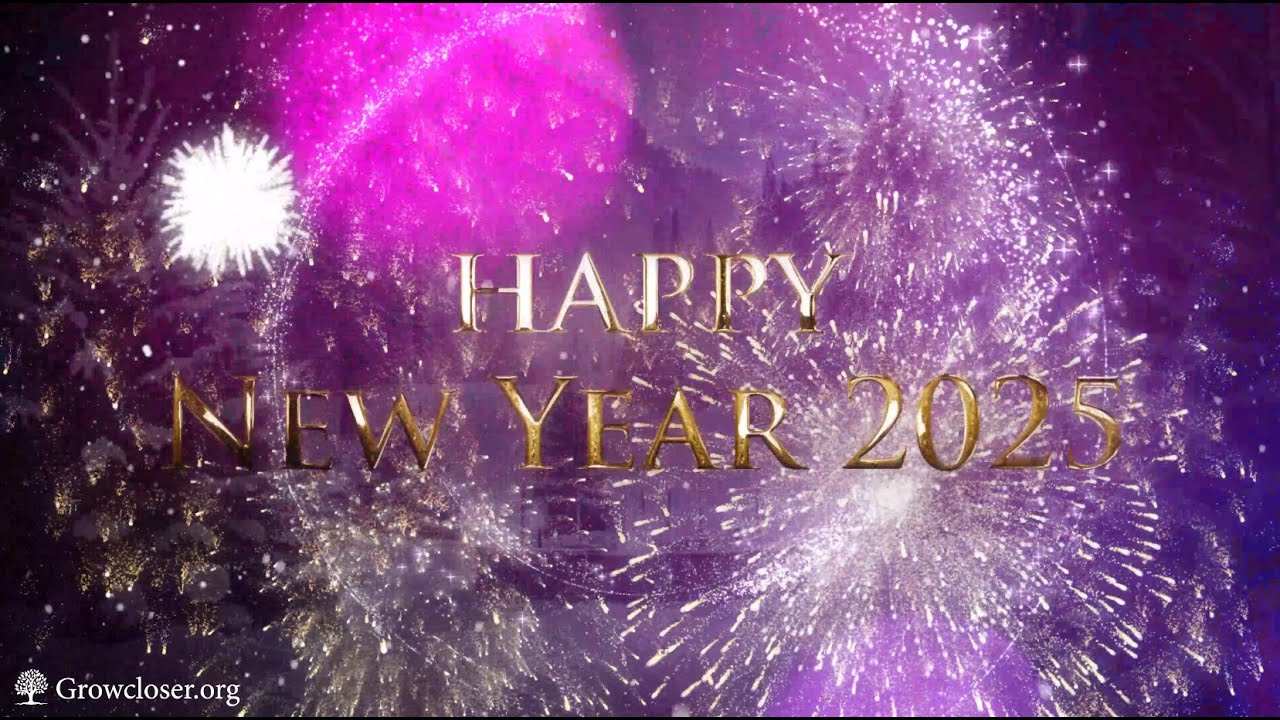 Happy New Year Greeting 2025 | New year wish 4k video to share! - YouTube