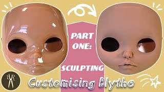 Customising Blythe - Pt1: SCULPTING - How To DIY a Custom Doll - Open Mouth and Teeth - Tutorial