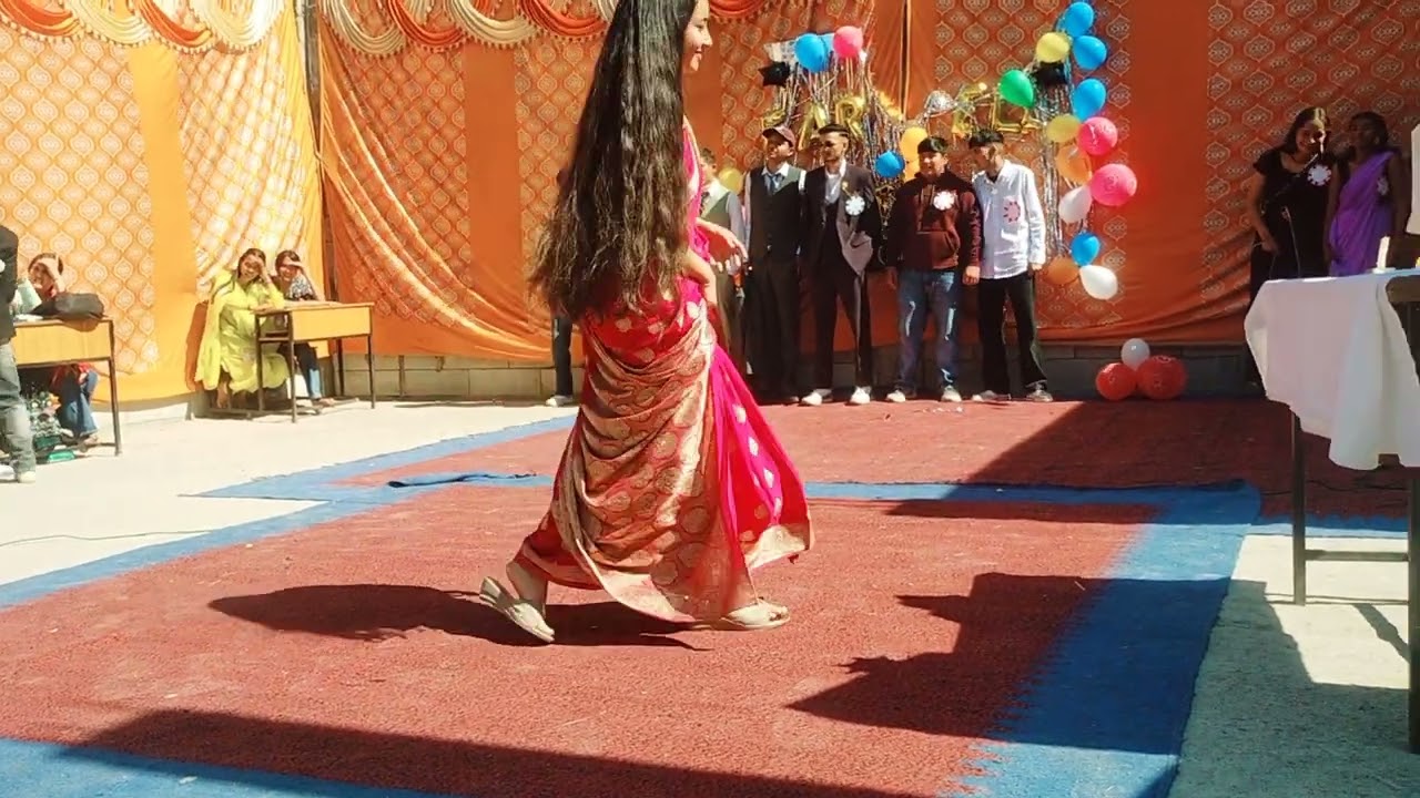 Ramp walk #school #farewell #function