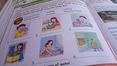 chapter7( we all need water) of class 2nd